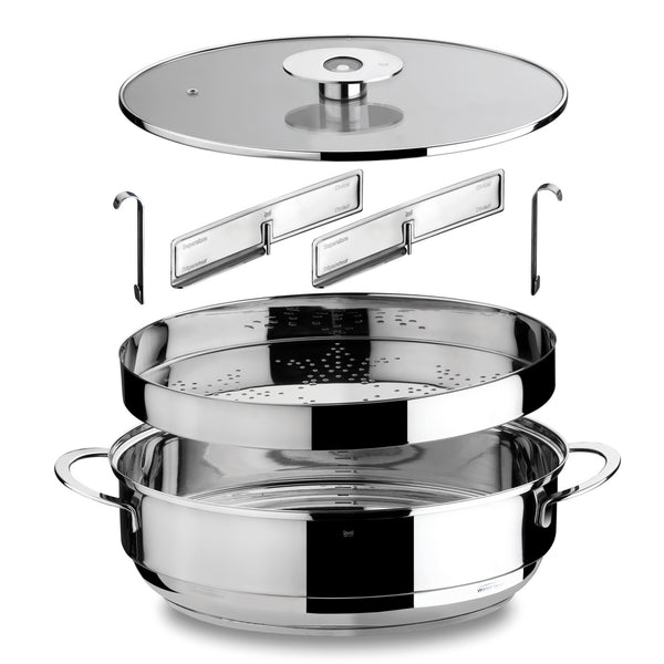 Load image into Gallery viewer, Mepra Oval Deep Casserole W/Lid And Grill
