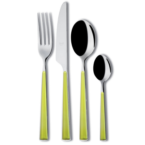 Mepra Cutlery Set 24Pcs Primavera O-Green