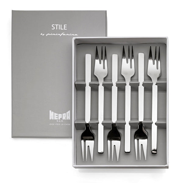 Load image into Gallery viewer, Mepra Gift Box 6 Cake Forks Stile
