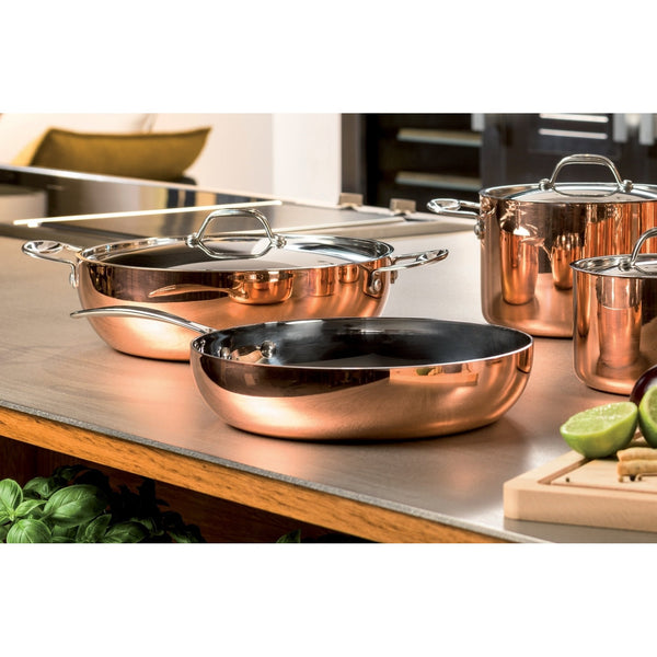 Load image into Gallery viewer, Mepra Saute Pan 2 Handles With Lid Cm 28 Toscana
