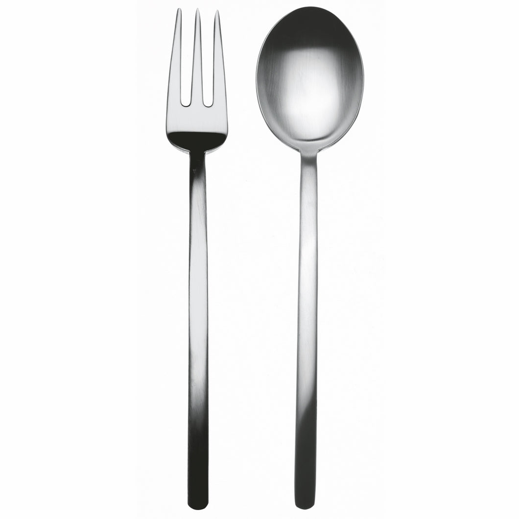 Mepra Salad Servers (Fork And Spoon) Due Ice
