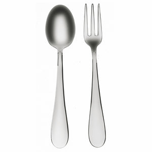 Mepra Serving Set (Fork And Spoon) Natura Ice