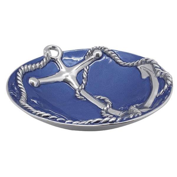 Load image into Gallery viewer, Mariposa Cobalt Large Anchor Bowl
