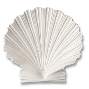 AERIN Shell Platter, Large - CREAM