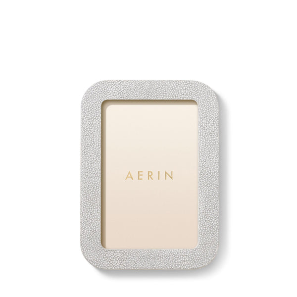 Load image into Gallery viewer, AERIN Modern Shagreen 4x6 Frame - Dove
