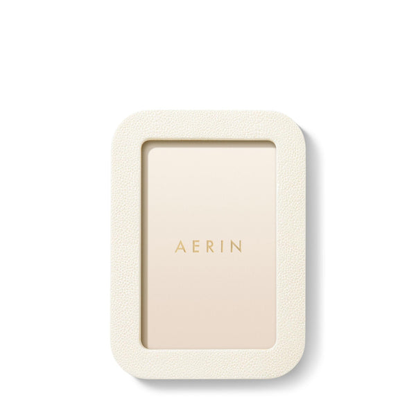 Load image into Gallery viewer, AERIN Modern Shagreen 4x6 Frame - Cream
