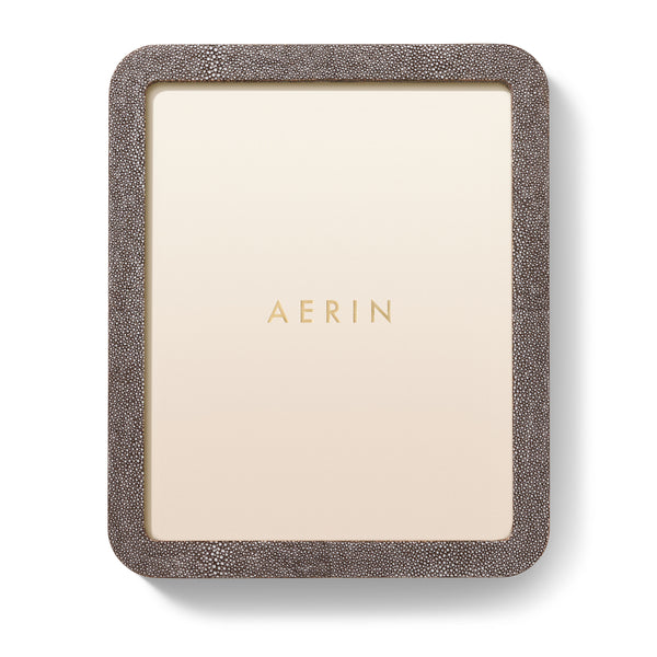 Load image into Gallery viewer, AERIN Modern Shagreen 8x10 Frame - Chocolate
