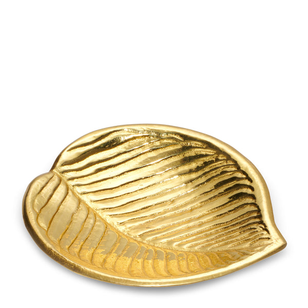 Load image into Gallery viewer, AERIN Emilia Brass Leaf Dish
