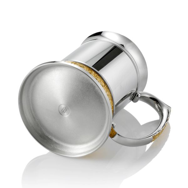 Load image into Gallery viewer, Royal Selangor Classic Expressions Gilt Tankard LG
