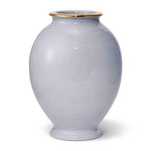AERIN Siena Large Vase - Blue Haze