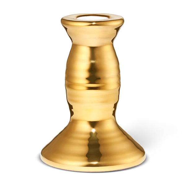 Load image into Gallery viewer, AERIN Allette Small Candle Holder - Gold
