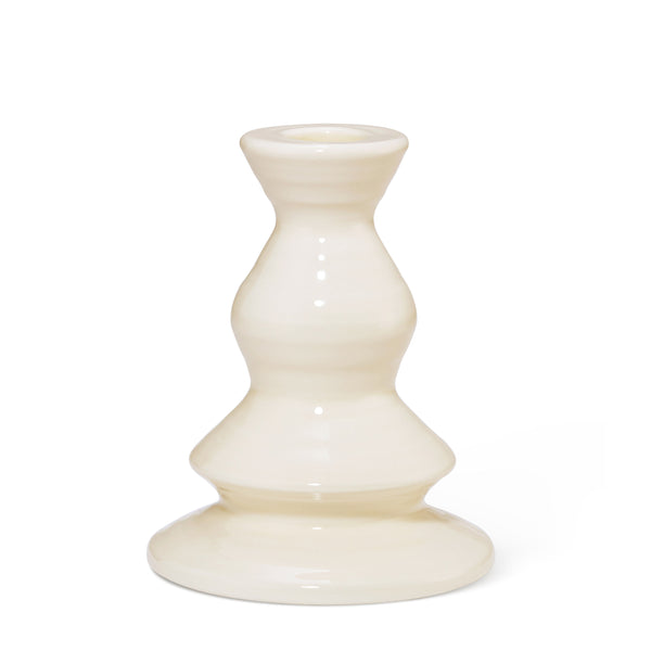 Load image into Gallery viewer, AERIN Allette Medium Candle Holder - Cream
