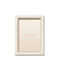 Load image into Gallery viewer, AERIN Piero Leather 4x6 Frame - Shadow White
