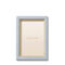 Load image into Gallery viewer, AERIN Piero Leather 4x6 Frame - Blue Haze
