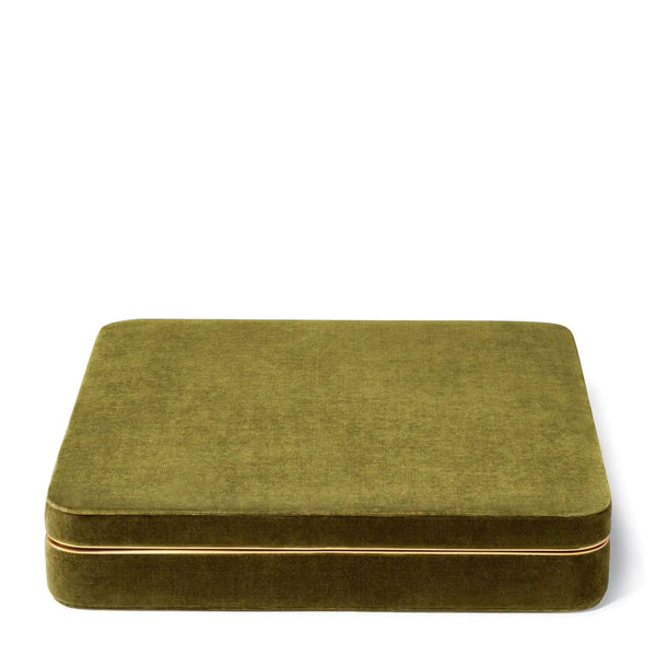 Load image into Gallery viewer, AERIN Velvet Chess Set, Moss
