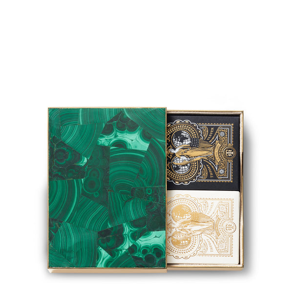 Load image into Gallery viewer, AERIN Cassiel Mosaic Card Set - Malachite
