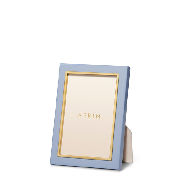 Load image into Gallery viewer, AERIN Varda Lacquer 4x6 Frame - French Blue
