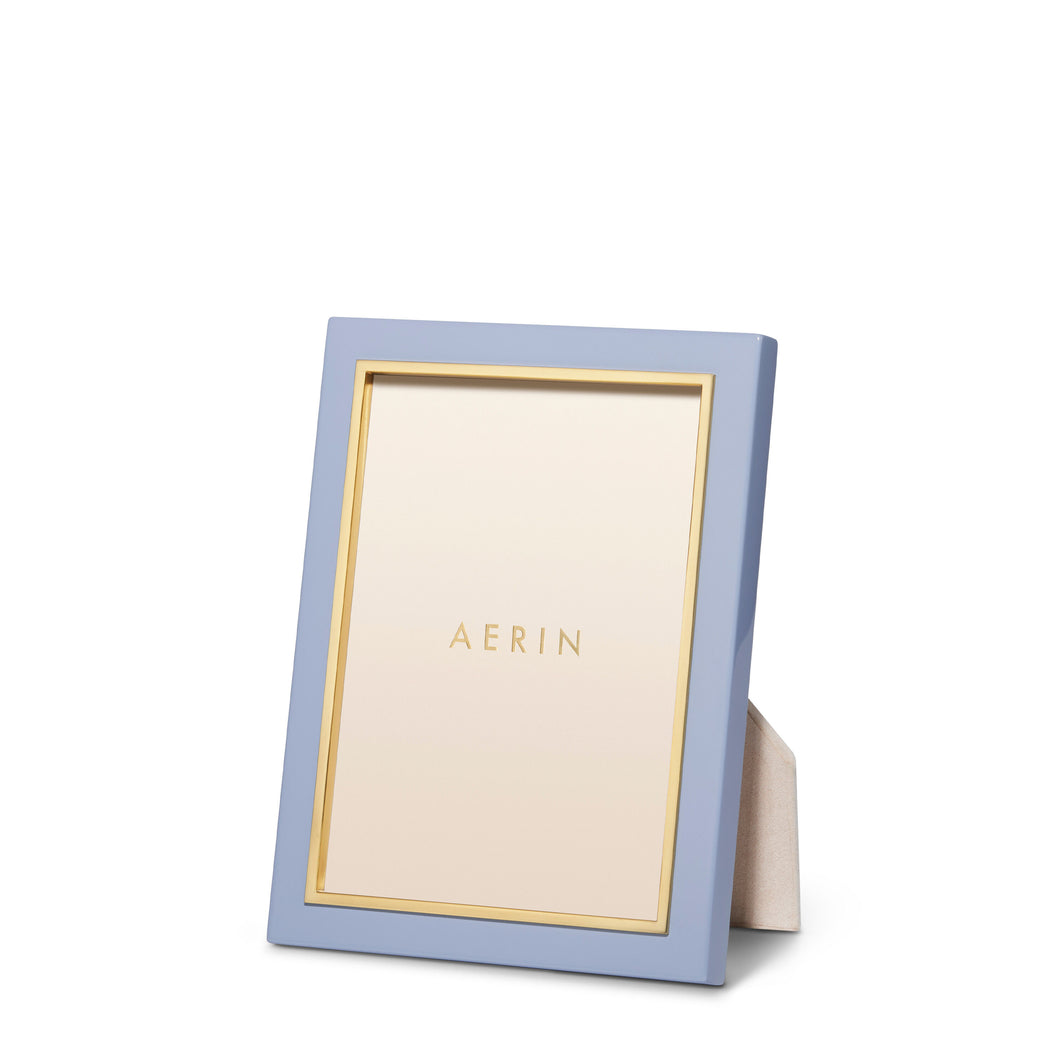 AERIN Varda Lacquer 5x7 Frame - French Blue