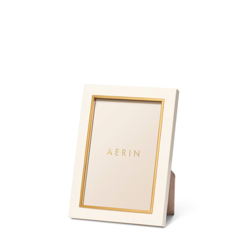 AERIN Varda Lacquer 4x6 Frame - Cream