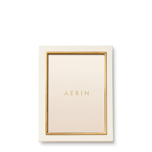 AERIN Varda Lacquer 5x7 Frame - Cream
