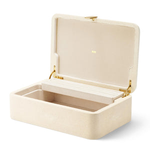 AERIN Abella Shagreen Large Jewelry Box