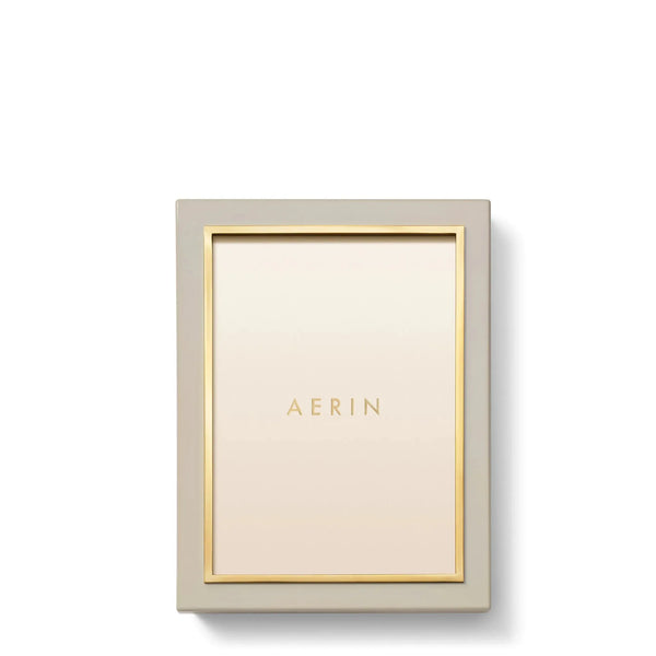 Load image into Gallery viewer, AERIN Varda Lacquer Frame, Taupe - 5 x 7&quot;
