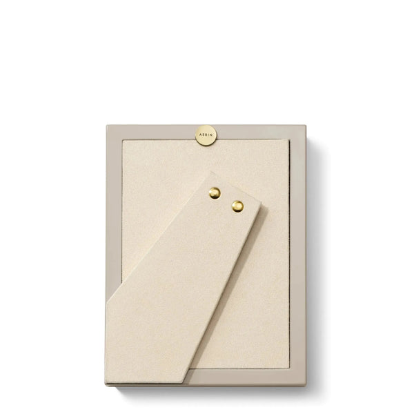 Load image into Gallery viewer, AERIN Varda Lacquer Frame, Taupe - 5 x 7&quot;
