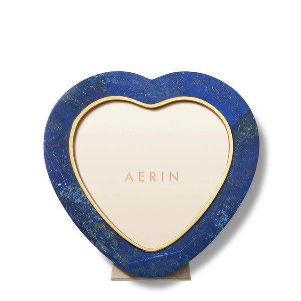 Load image into Gallery viewer, AERIN Cassiel Mosaic Heart Frame, Lapis
