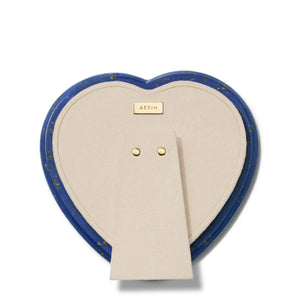 AERIN Cassiel Mosaic Heart Frame, Lapis