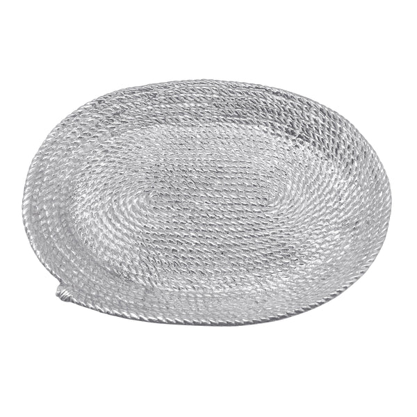 Load image into Gallery viewer, Mariposa Rope Oval Platter
