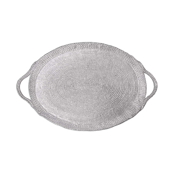 Load image into Gallery viewer, Mariposa Rope Oversized Oval Tray
