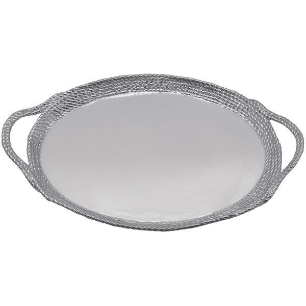 Mariposa Rope Oval Cocktail Tray