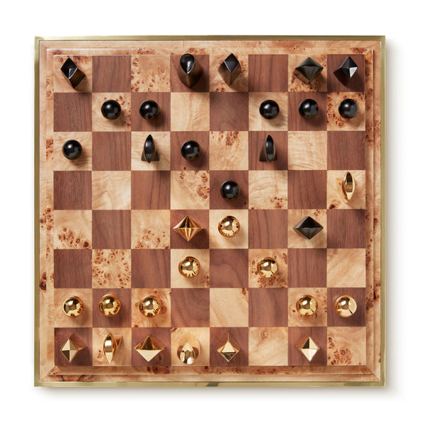 Load image into Gallery viewer, AERIN Shagreen Chess Set - Cream
