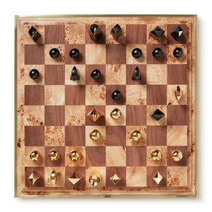 AERIN Colette Cane Chess Set