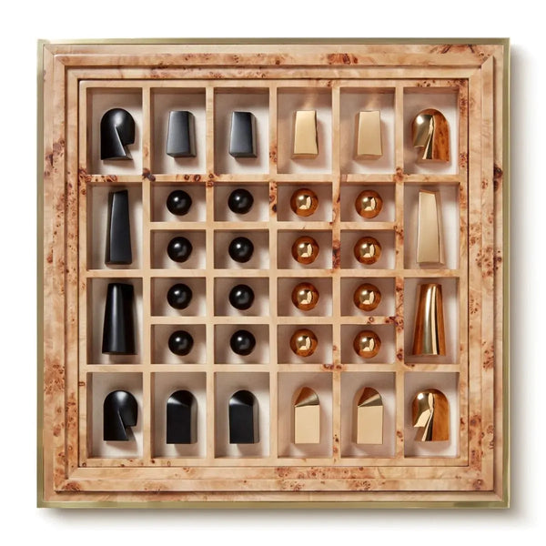 Load image into Gallery viewer, AERIN Colette Cane Chess Set

