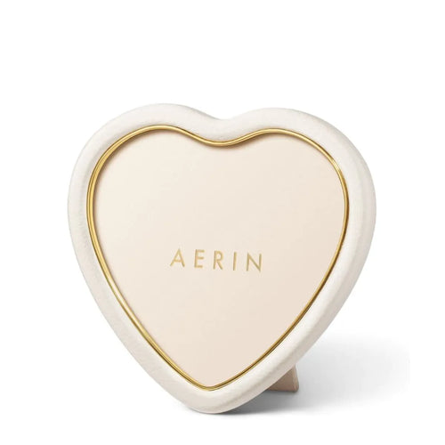 AERIN Piero Heart Frame, Shadow White