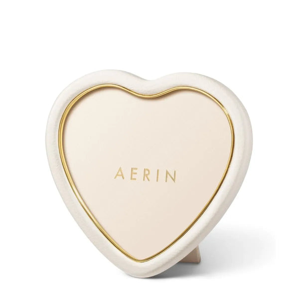 Load image into Gallery viewer, AERIN Piero Heart Frame, Shadow White
