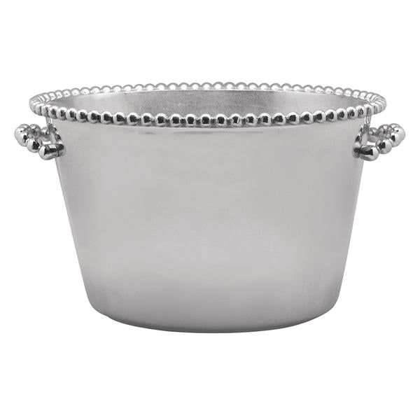 Load image into Gallery viewer, Mariposa Pearled Medium Ice Bucket

