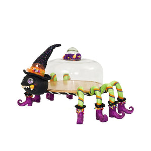 Katherine's Collection Spinderella Spider Server with Cloche