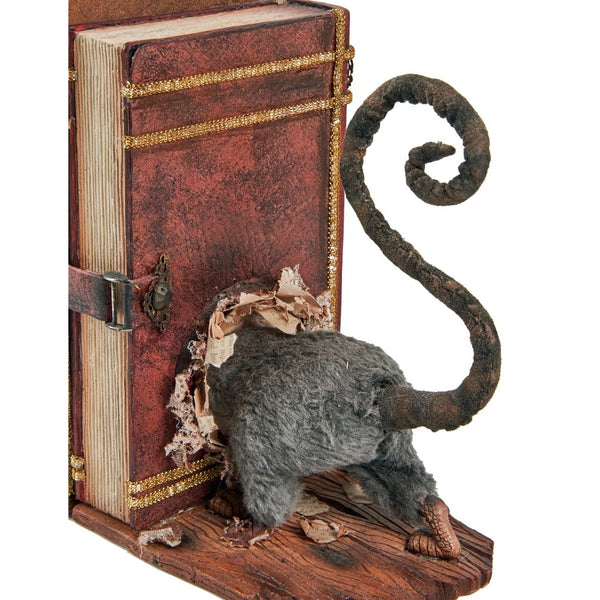 Load image into Gallery viewer, Katherine&#39;s Collection Shakesfeare Rat Bookends
