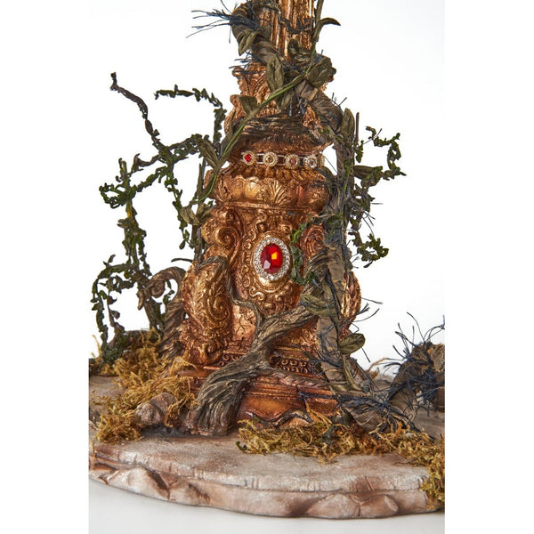 Load image into Gallery viewer, Katherine's Collection Gone Batty Lantern With Crow
