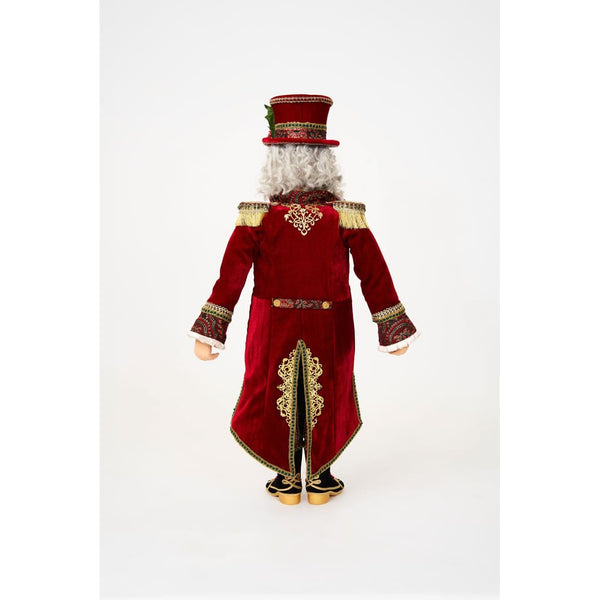 Load image into Gallery viewer, Katherine's Collection Twelve Days Ringmaster Santa 24-Inch
