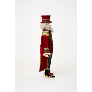 Katherine's Collection Twelve Days Ringmaster Santa 24-Inch
