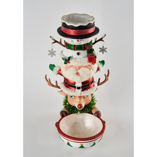Load image into Gallery viewer, Katherine&#39;s Collection Merry Kitschmas Stacked Bowls
