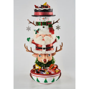 Katherine's Collection Merry Kitschmas Stacked Bowls