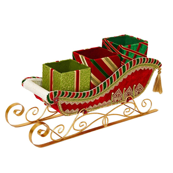 Load image into Gallery viewer, Katherine's Collection All The Trimmings Sled Serving Piece
