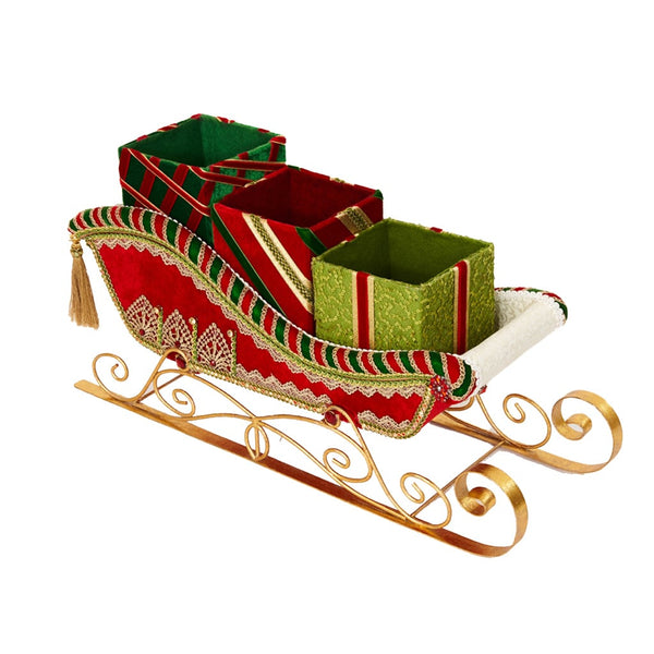 Load image into Gallery viewer, Katherine&#39;s Collection All The Trimmings Sled Serving Piece

