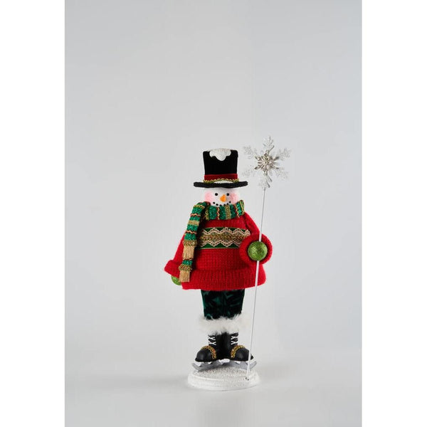 Load image into Gallery viewer, Katherine's Collection All the Trimmings Snowman Nutcracker
