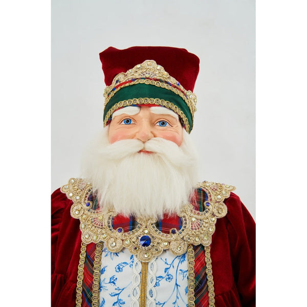 Load image into Gallery viewer, Katherine&#39;s Collection Chinoiserie Santa Doll
