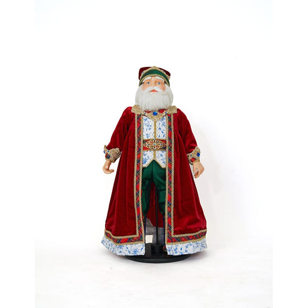 Load image into Gallery viewer, Katherine&#39;s Collection Chinoiserie Santa Doll 24-Inch
